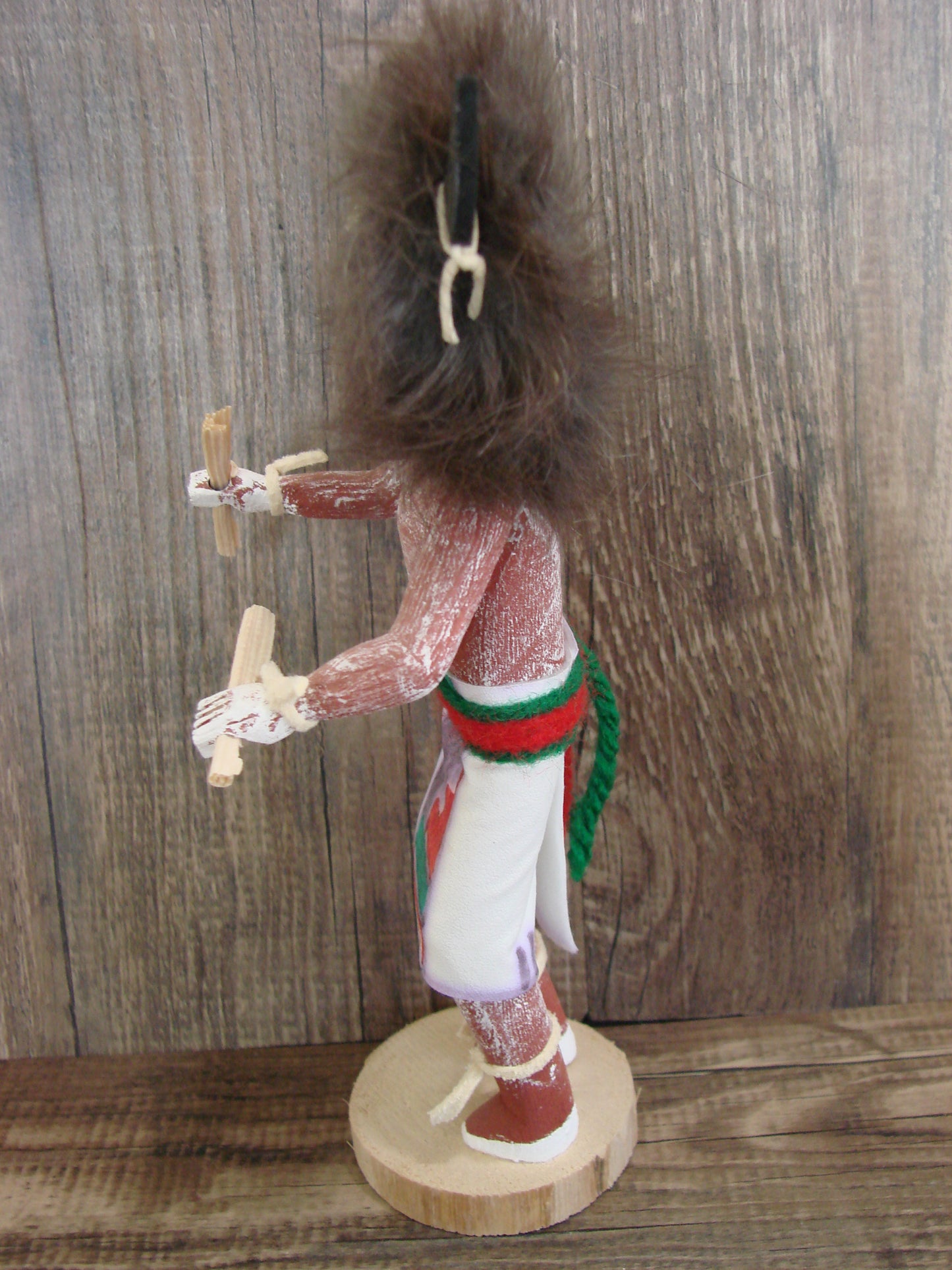 Native American Buffalo Kachina Dancer Signed Tsosie