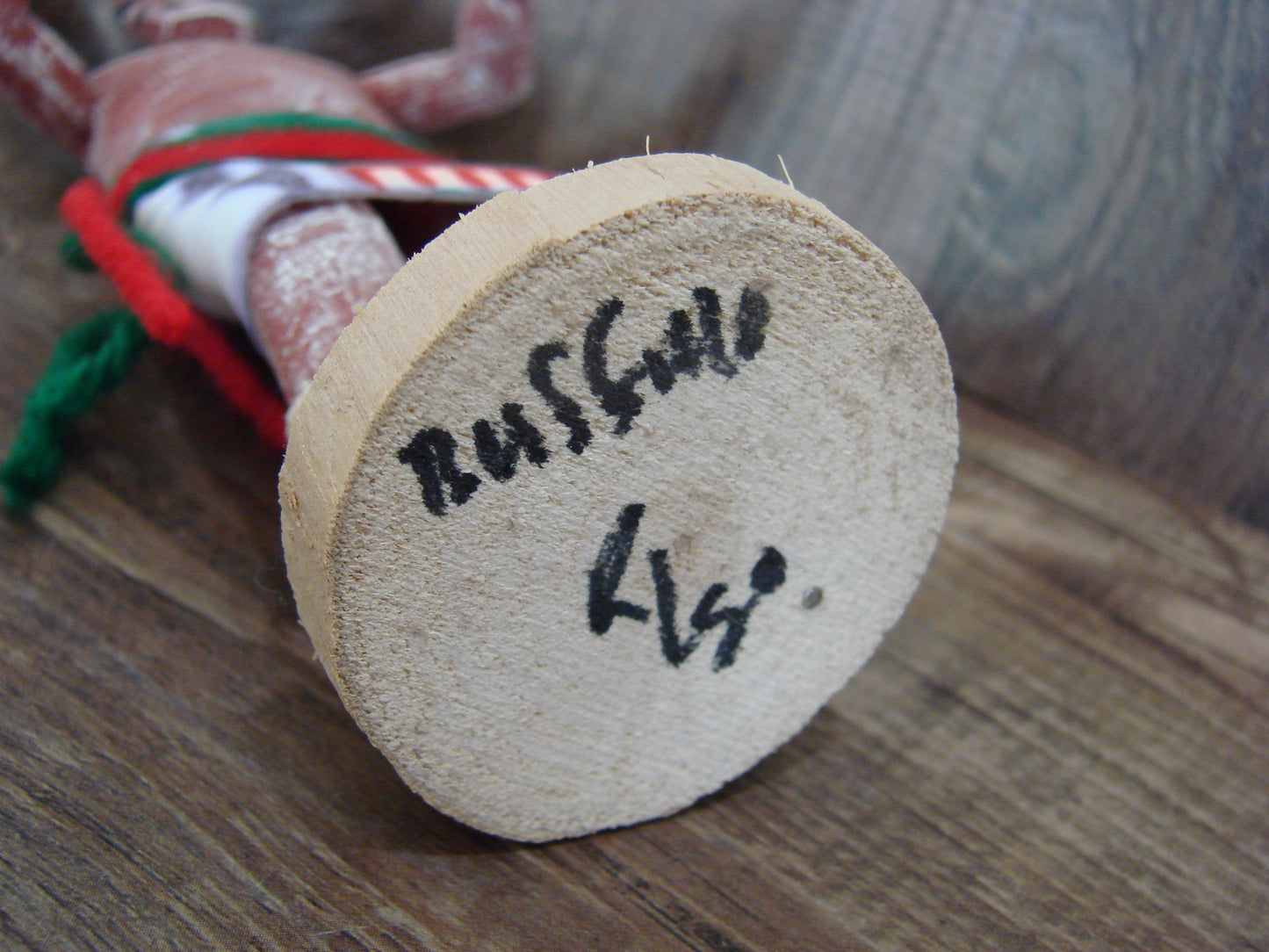 Native American Buffalo Kachina Dancer Signed Tsosie