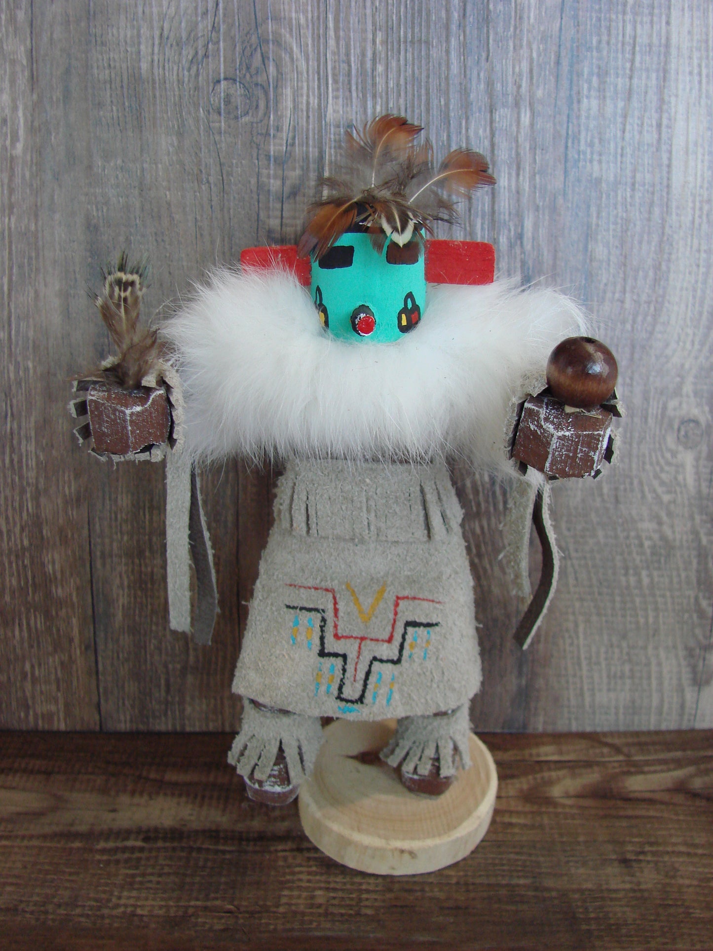 Native American Morning Singer Kachina Dancer by Apachito