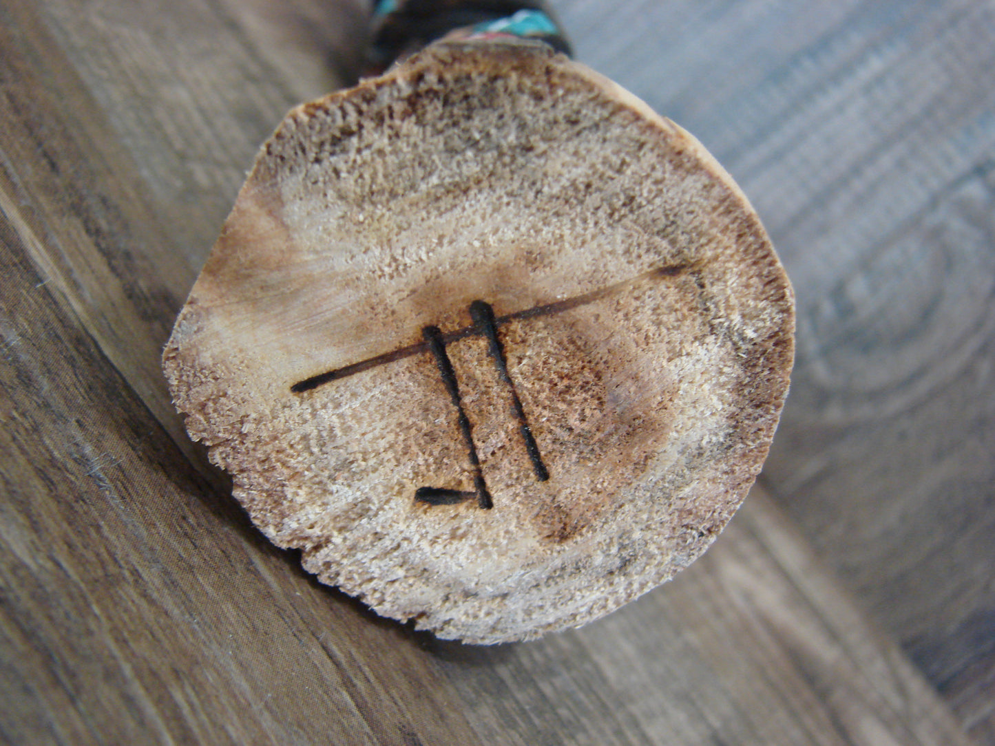 Native American Long Hair Shalako Kachina Dancer Signed JT