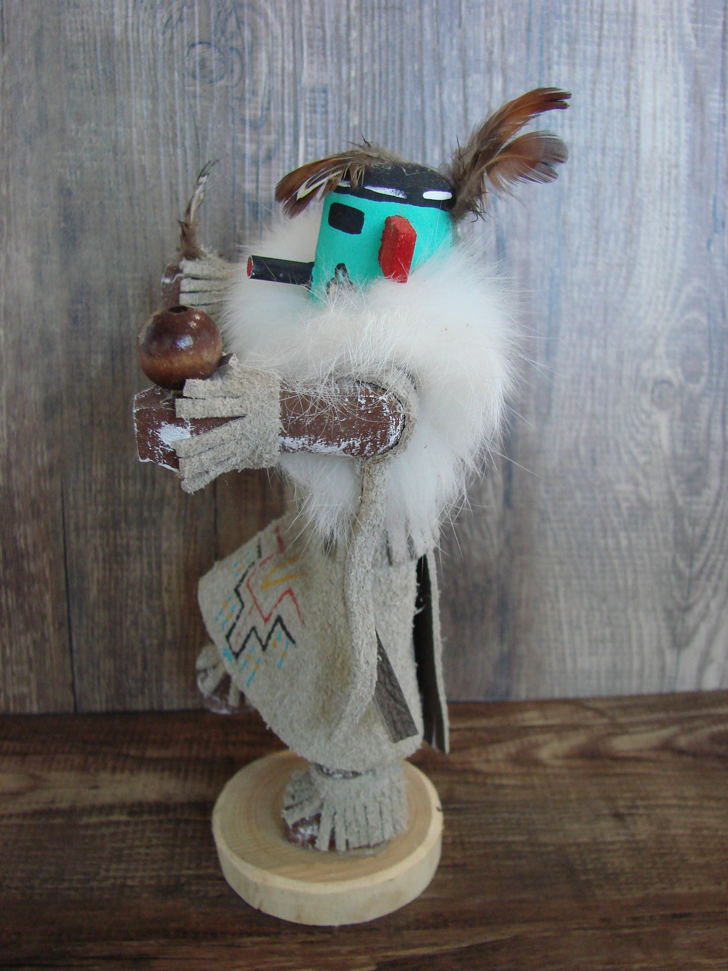 Native American Morning Singer Kachina Dancer by Apachito