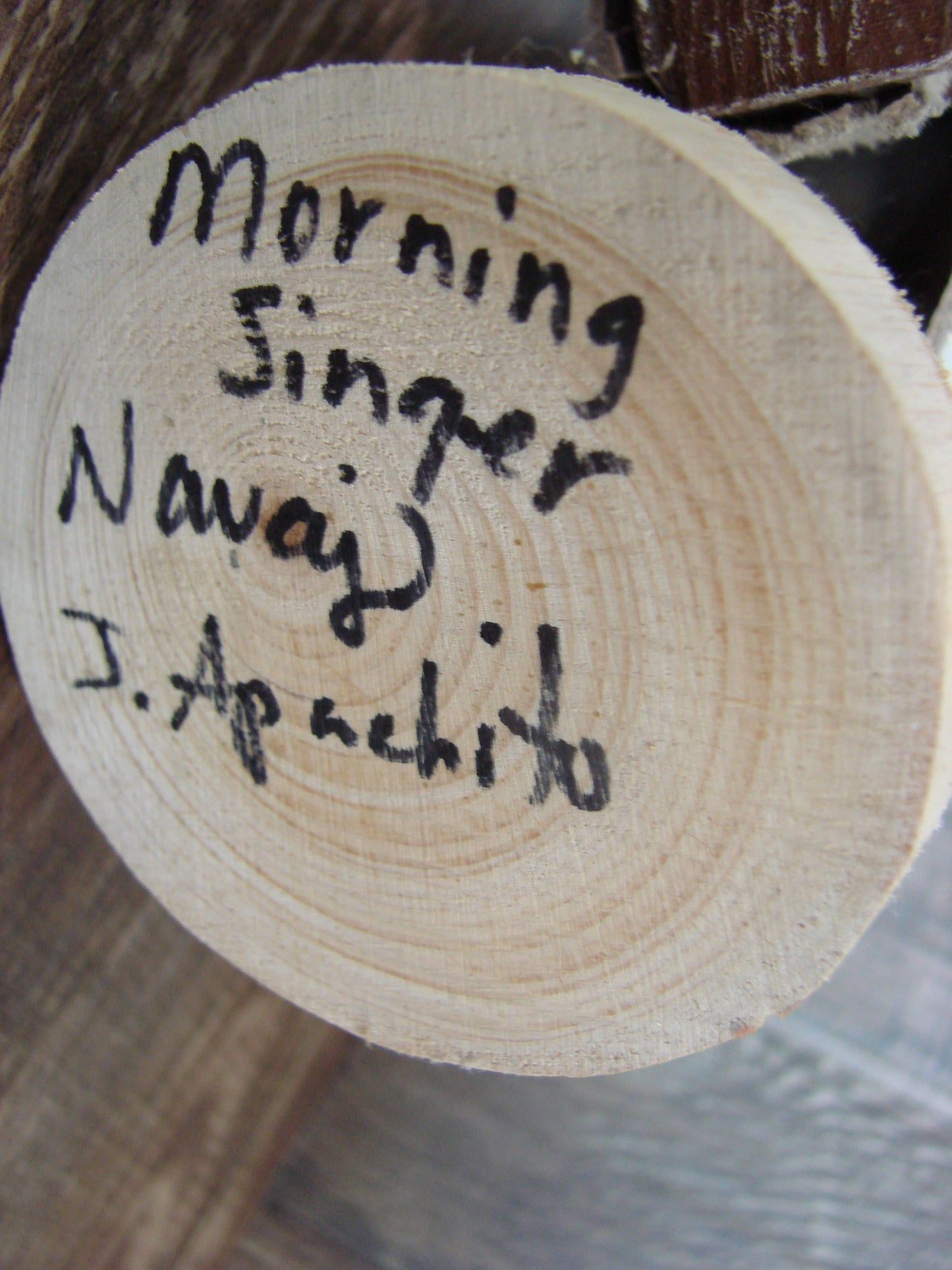 Native American Morning Singer Kachina Dancer by Apachito