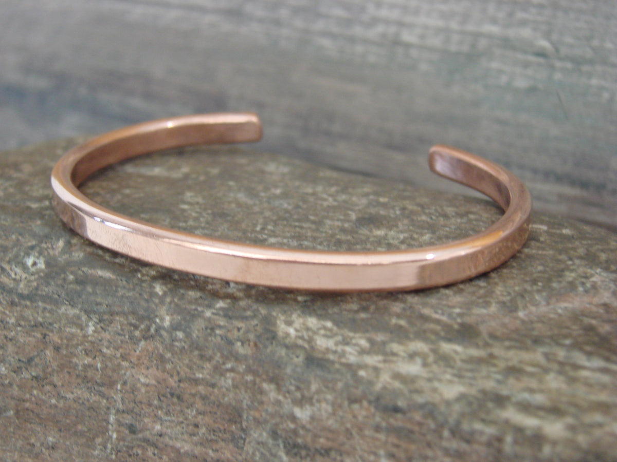 Native American Navajo Copper Bracelet by Elaine Tahe