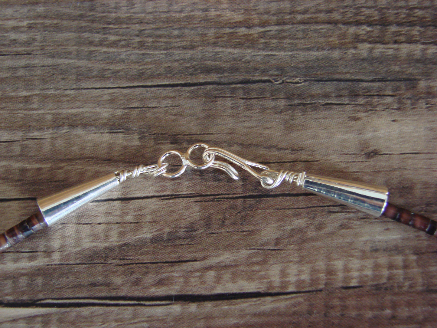 Hand Carved White Marble Hummingbird Fetish Necklace Matt Mitchell