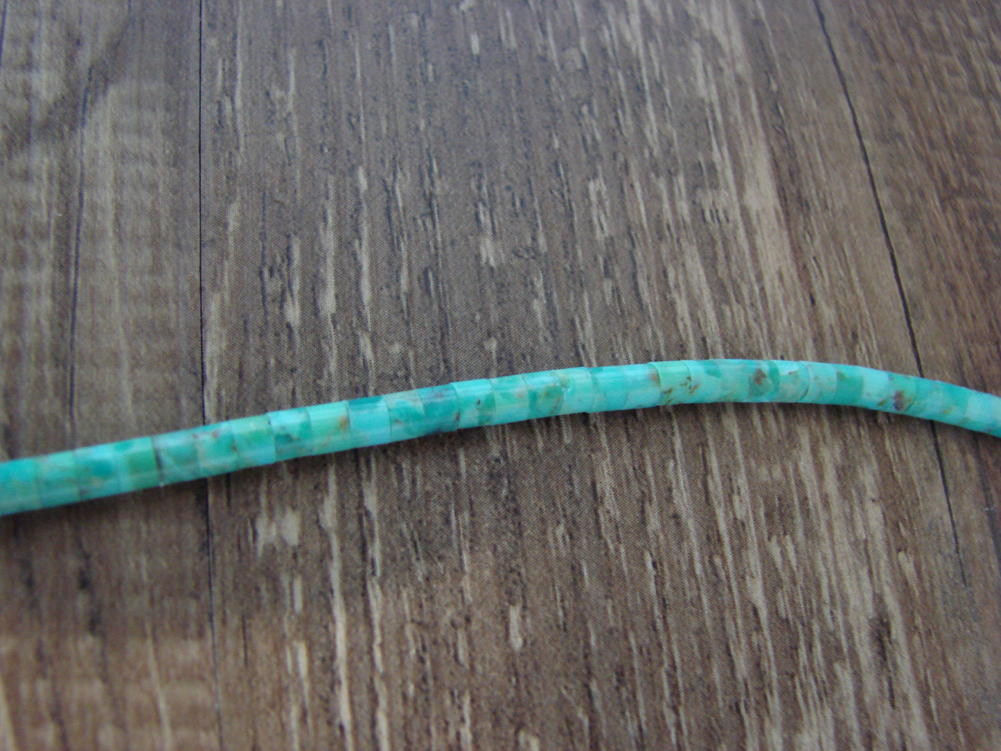 Hand Carved Turquoise Blue Jay Fetish Necklace - Matt Mitchell