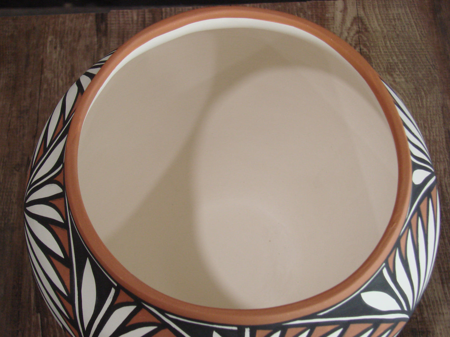 Native American Laguna Fine Line Hand Painted Pottery by Davis