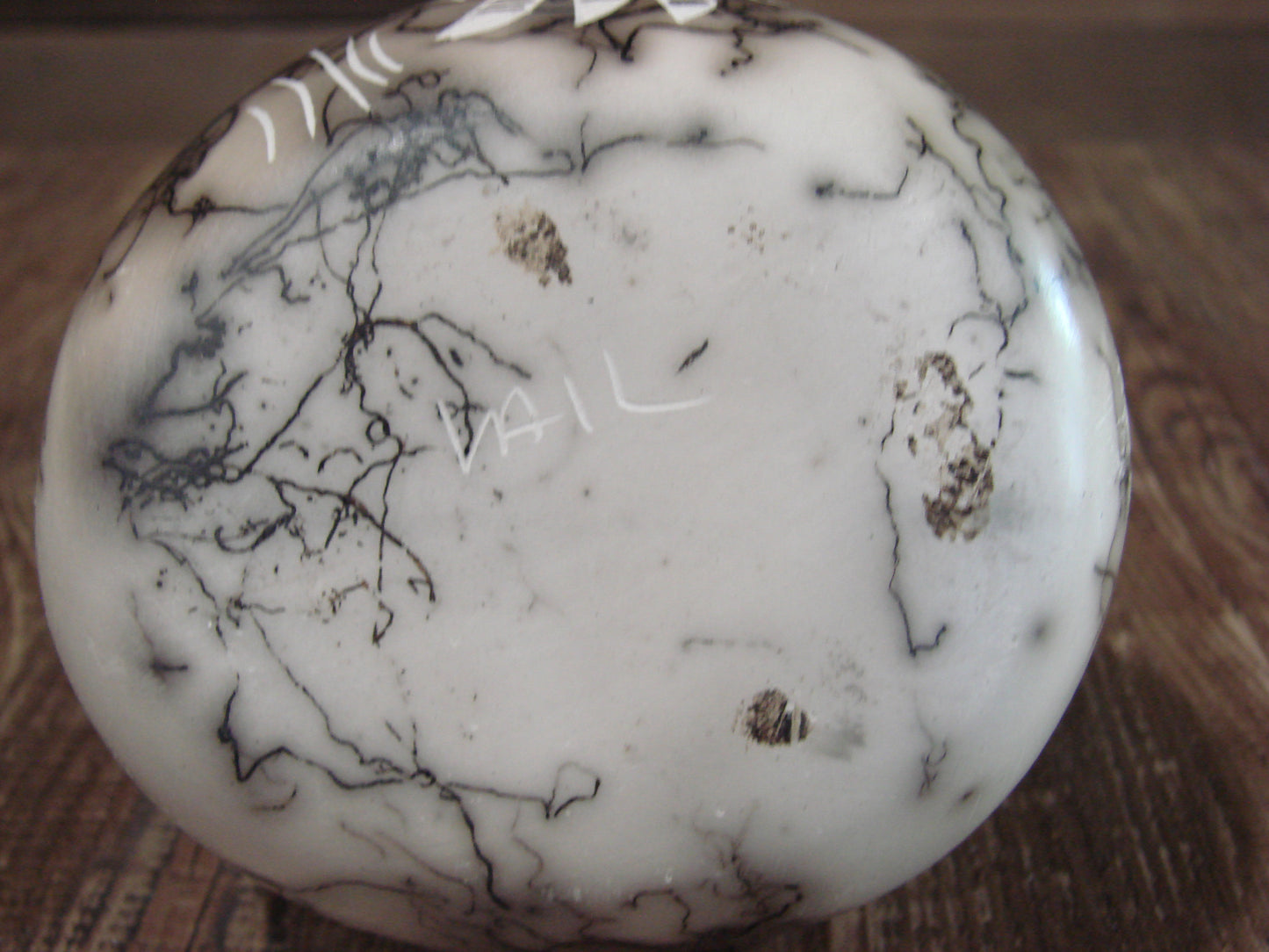 Native American Horse Hair Wedding Vase Pottery by Vail