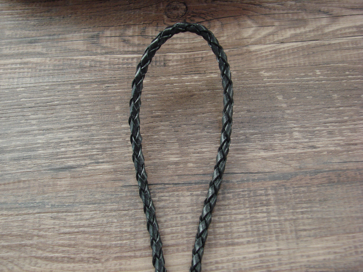 Native American Sterling Silver & Turquoise Heart Bolo Tie by Skeets