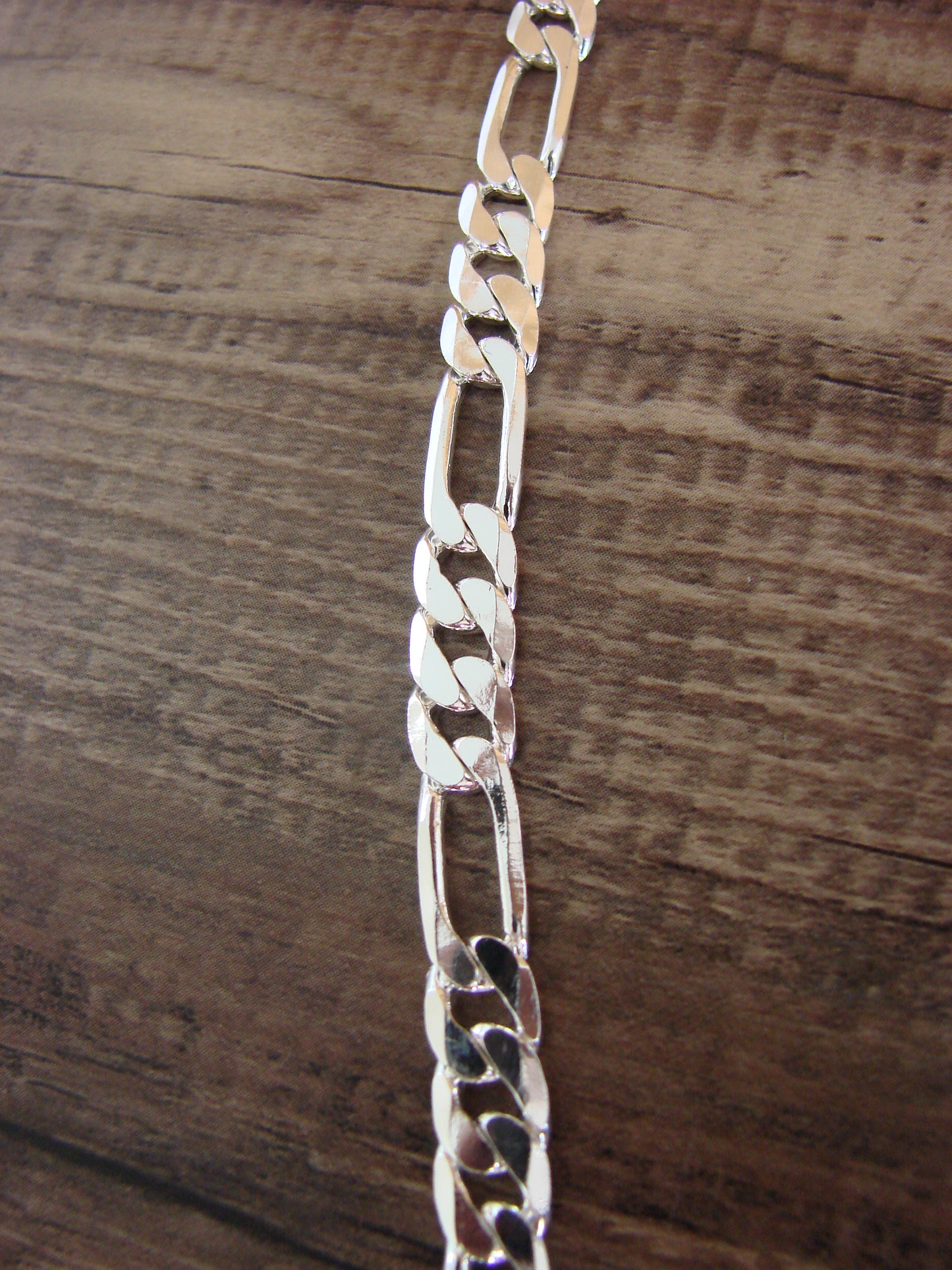 Navajo Indian Nickel Silver & Onyx Link Necklace Signed Cleveland