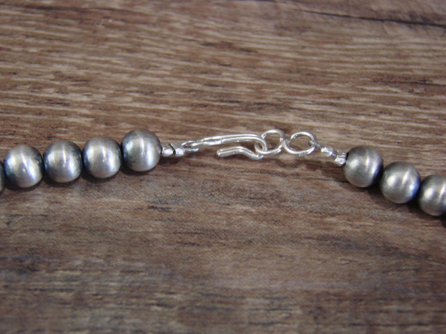 Native American 18" Sterling Silver Butterfly Necklace by Roland Dixon