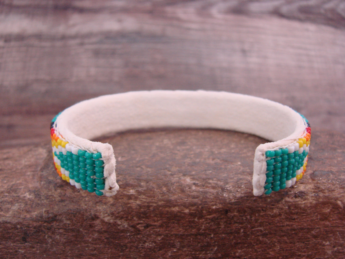Native American Hand Beaded 1/2" Bracelet by Cleveland