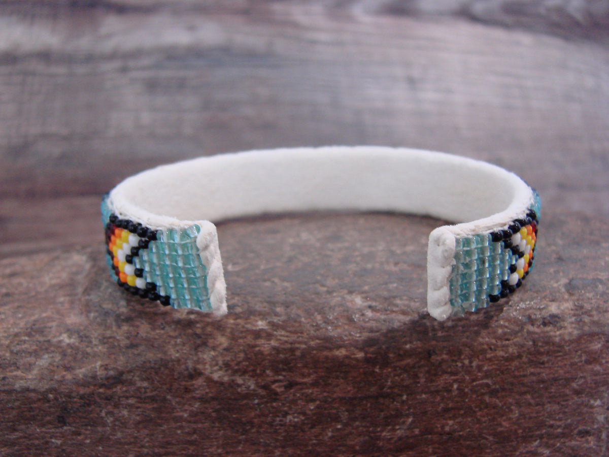 Native American Hand Beaded 1/2" Bracelet by Cleveland