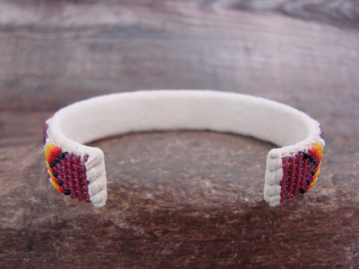 Native American Hand Beaded 1/2" Bracelet by Cleveland