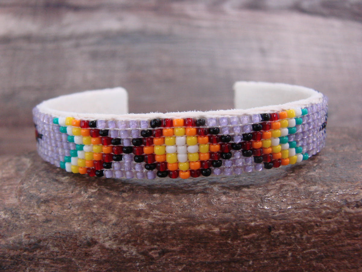 Native American Hand Beaded 1/2" Bracelet by Cleveland