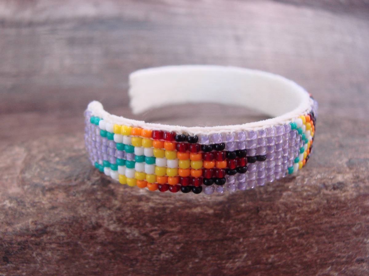 Native American Hand Beaded 1/2" Bracelet by Cleveland