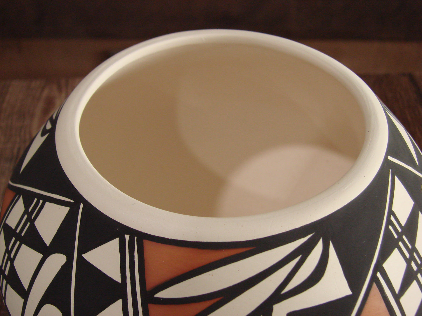 Native American Hand Painted Fine Line Acoma Pottery by Waconda