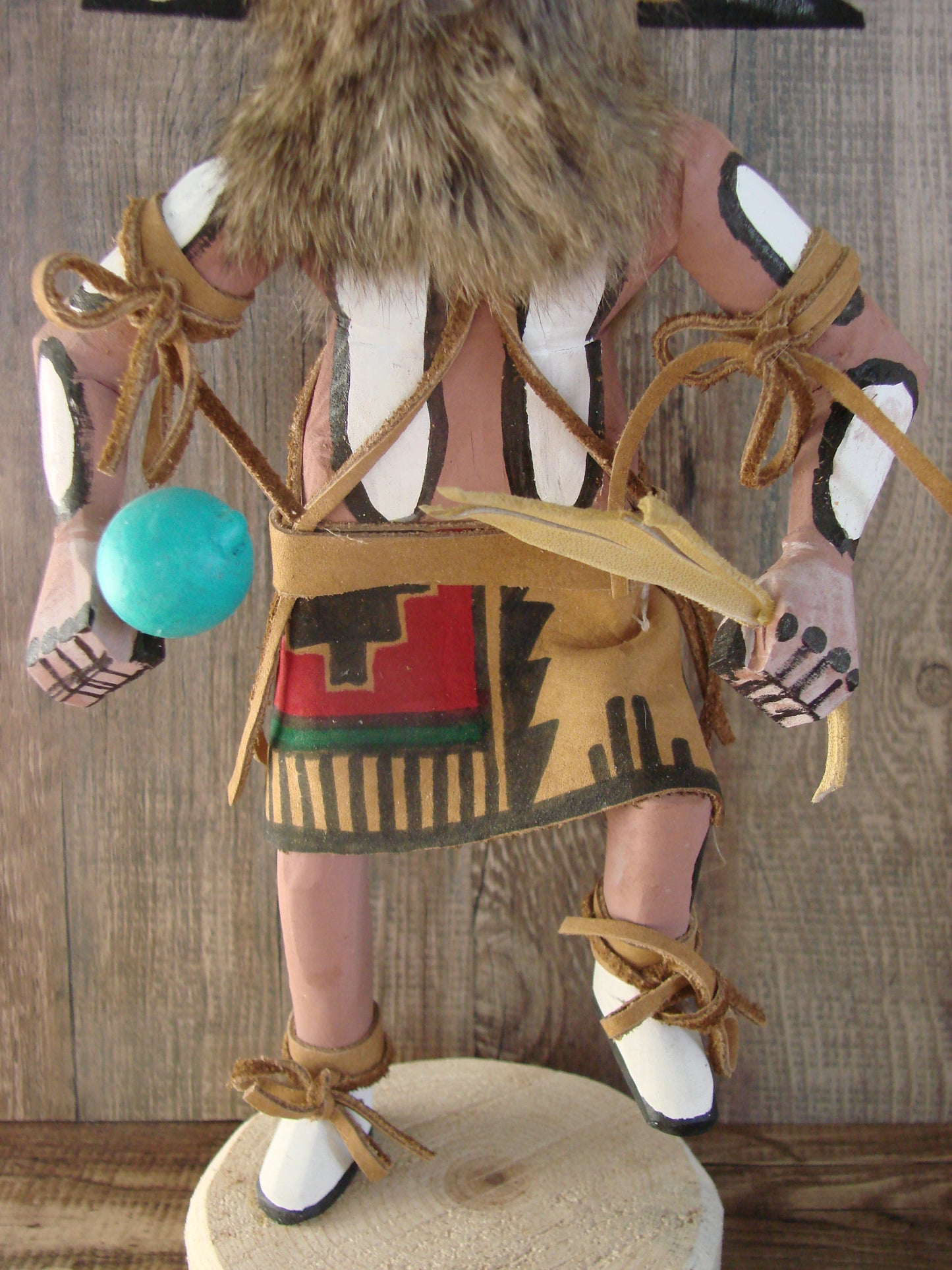 Native American Owl Kachina Dancer Signed Tsosie