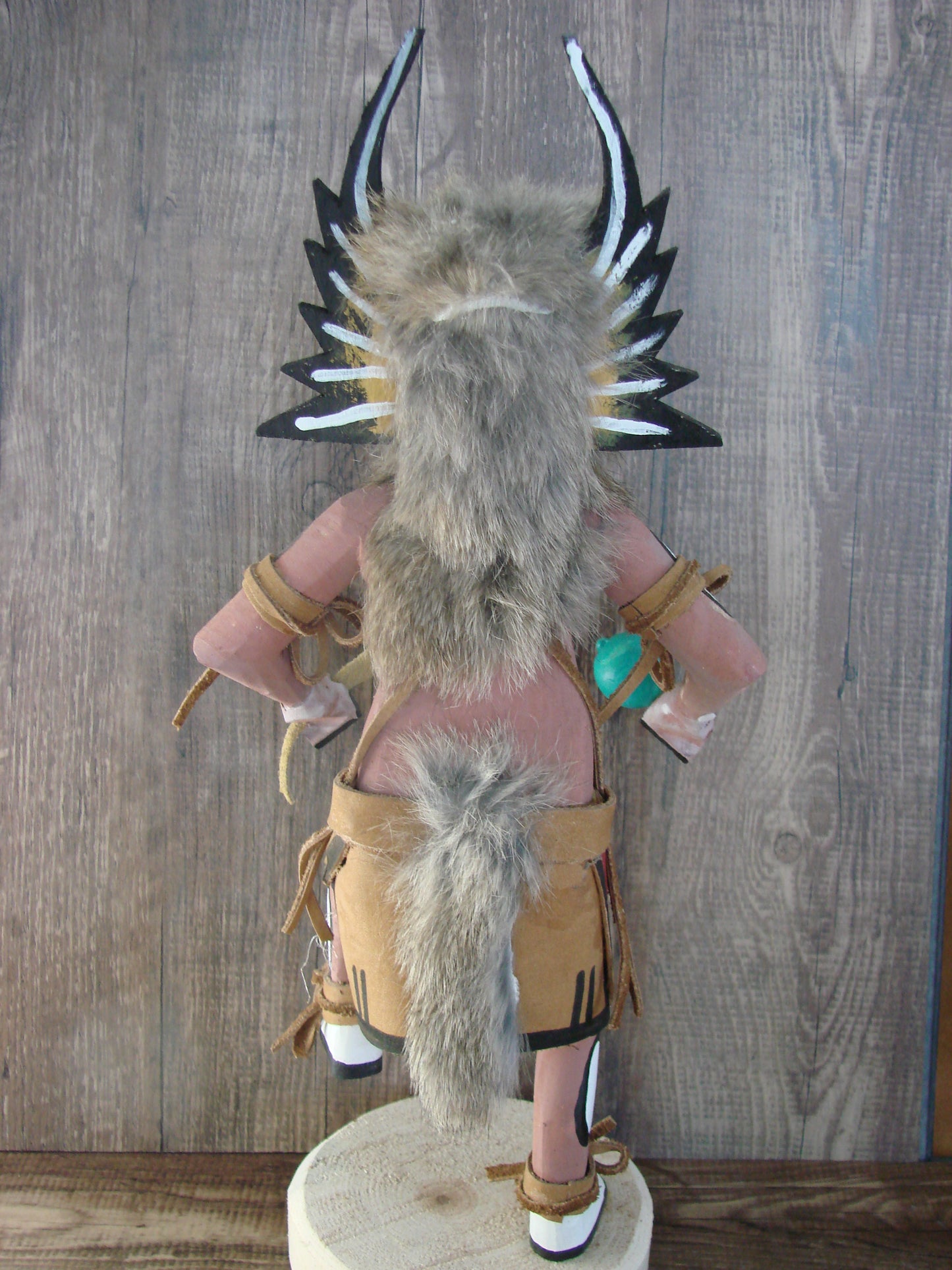 Native American Owl Kachina Dancer Signed Tsosie