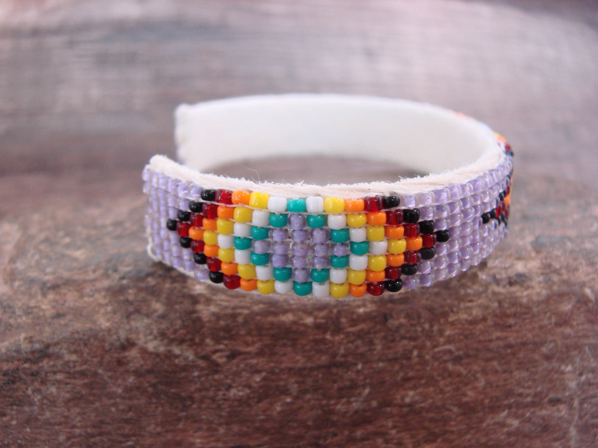 Native American Hand Beaded 1/2" Bracelet by Cleveland