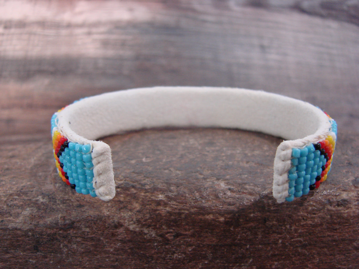 Native American Hand Beaded 1/2" Bracelet by Cleveland