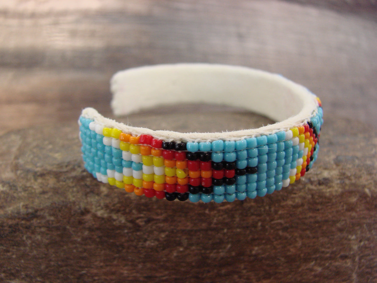 Native American Hand Beaded 1/2" Bracelet by Cleveland