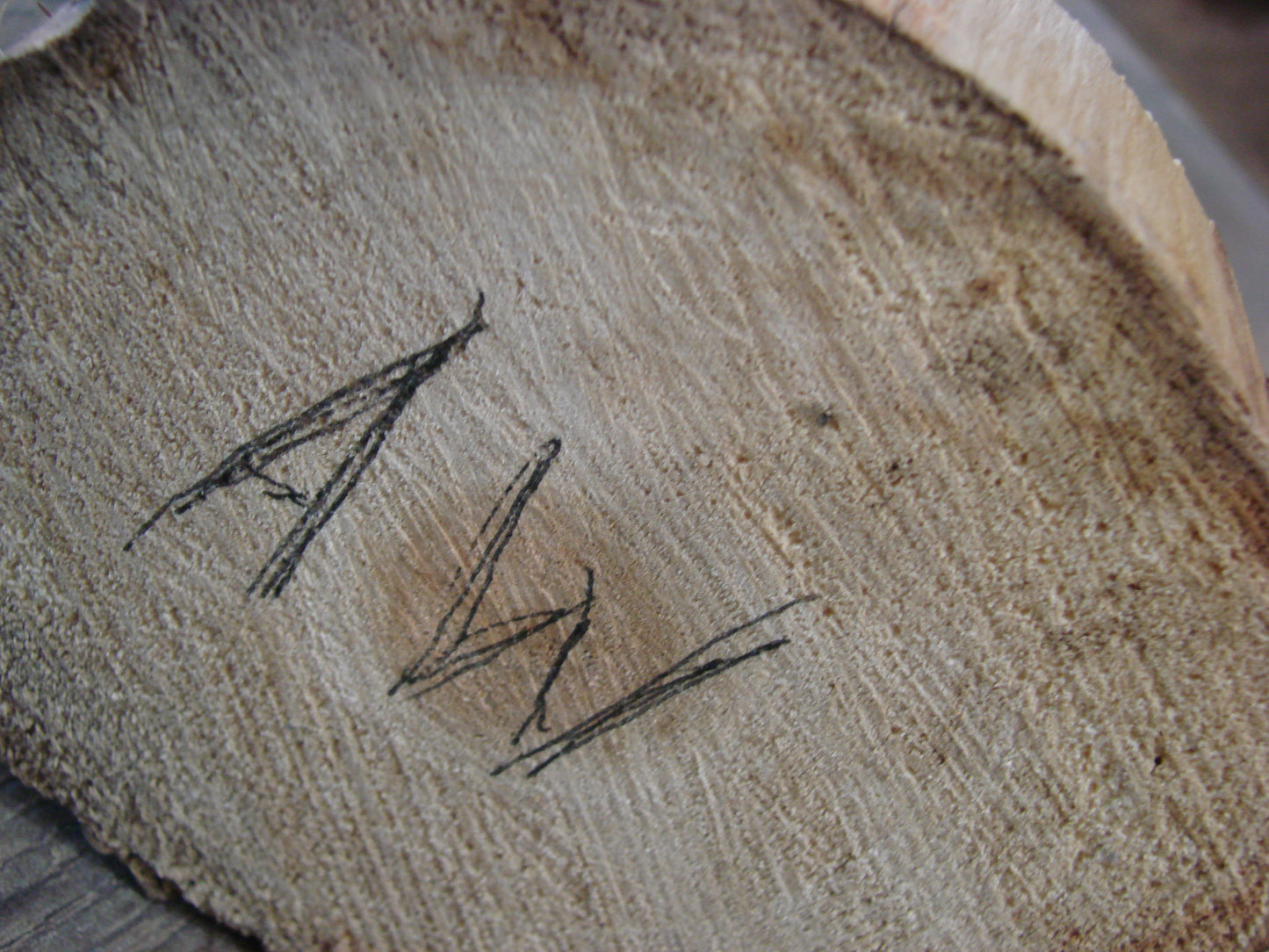 Native American Long Hair Shalako Kachina Signed AW