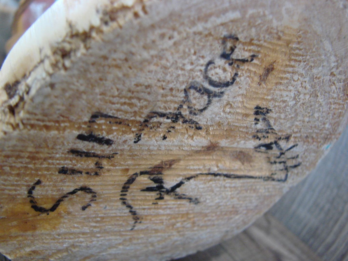 Native American Sun Face Kachina Dancer Signed Tsosie