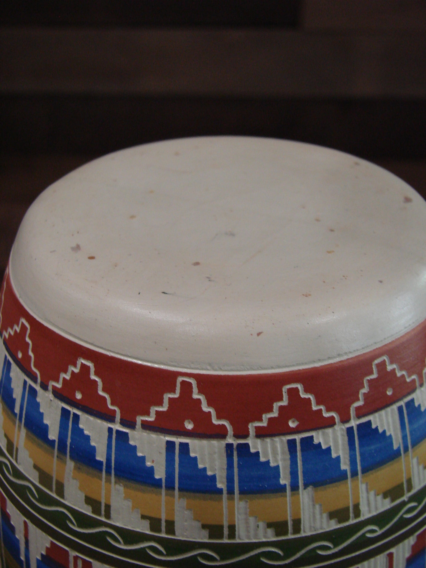 Native American Hand Etched & Hand Painted Pottery - Gilmore