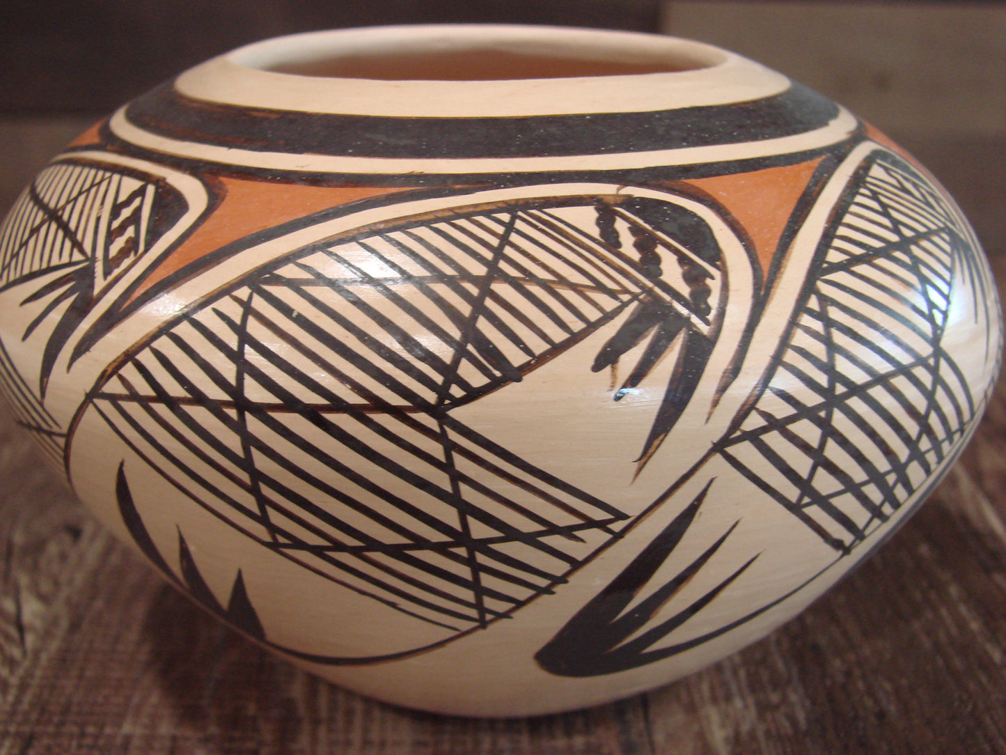 Native American Hopi Hand Made Pottery by Nampeya