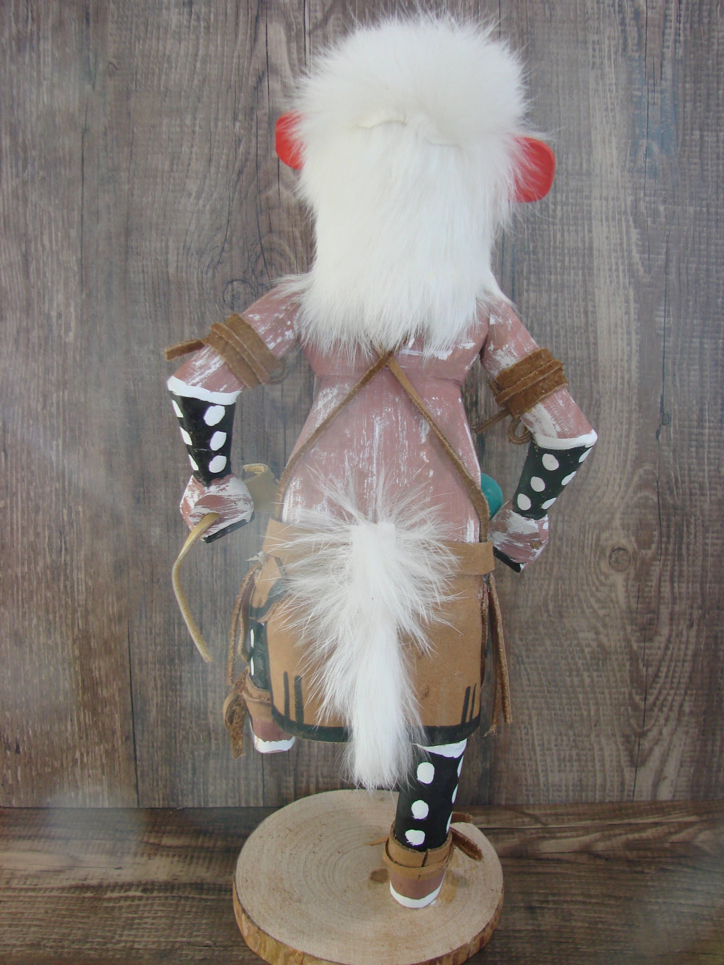 Native American Bear Kachina Dancer Signed Tsosie