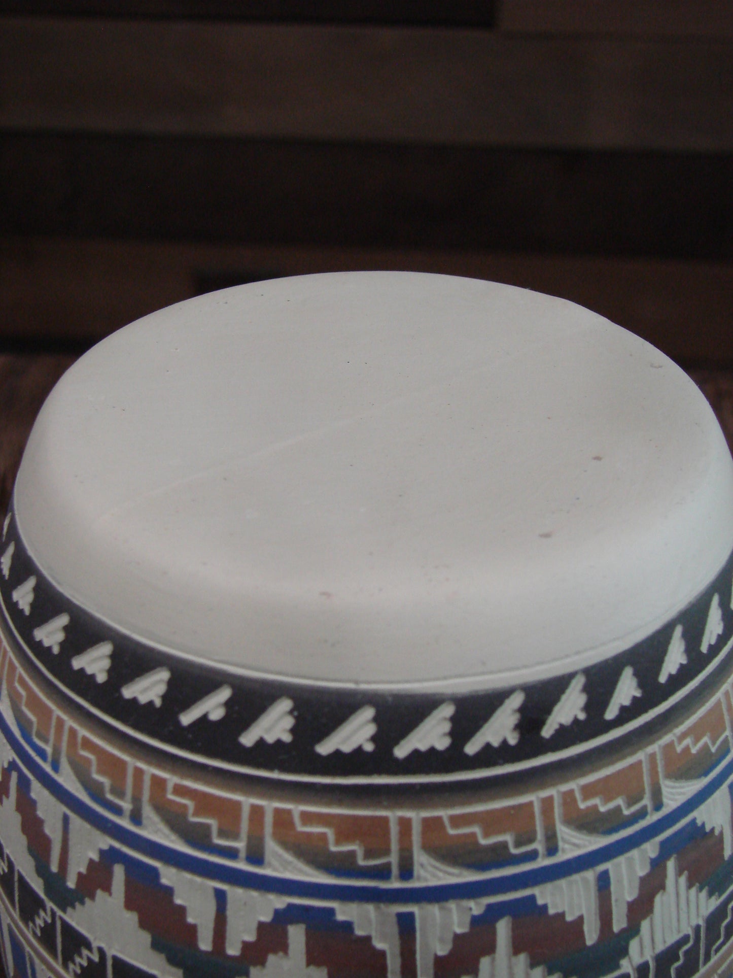 Native American Hand Etched & Hand Painted Pottery - Gilmore