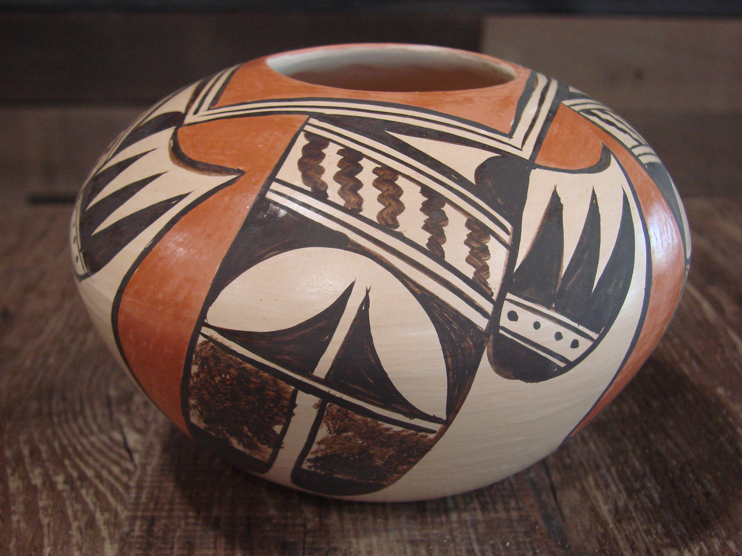 Native American Hopi Hand Made Pottery by Nampeya