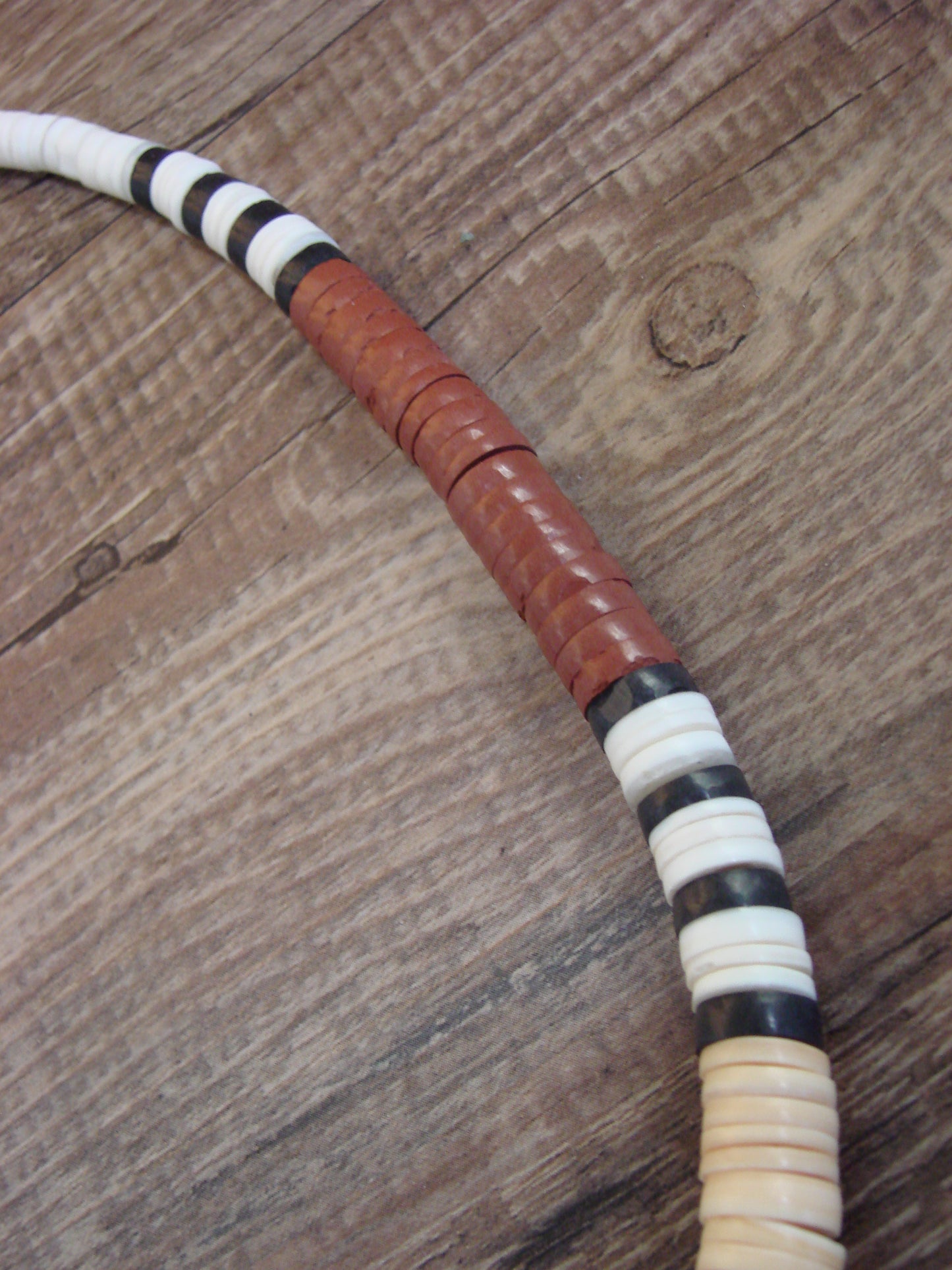 Native American 19" Santo Domingo Multi Stone Heishi Necklace - Crespin