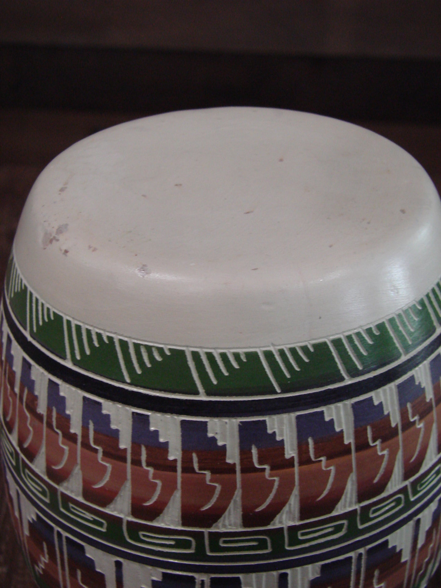Native American Hand Etched & Hand Painted Pottery - Gilmore