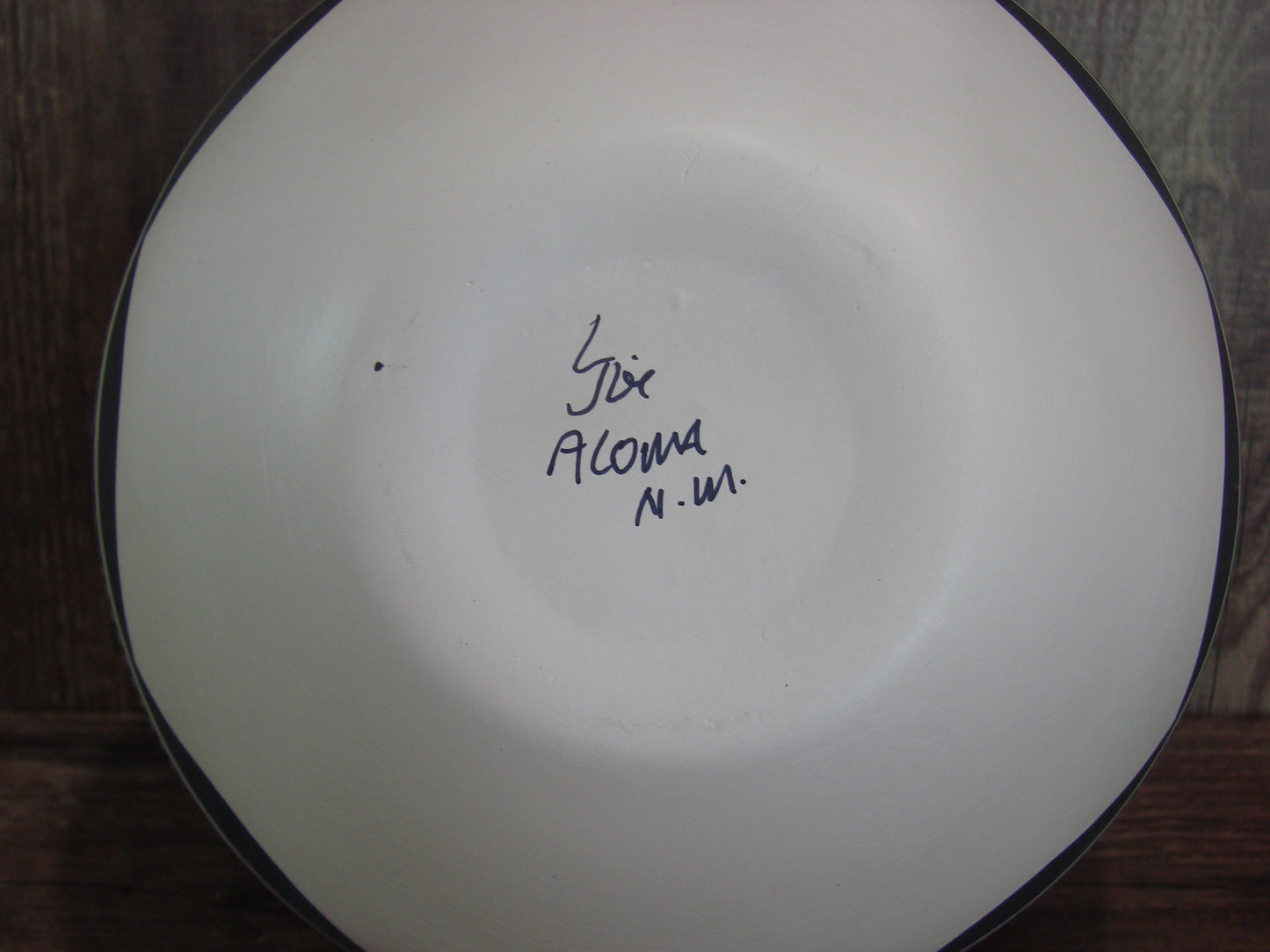 Acoma Pueblo Fine Line Hand Painted Pottery by Joe