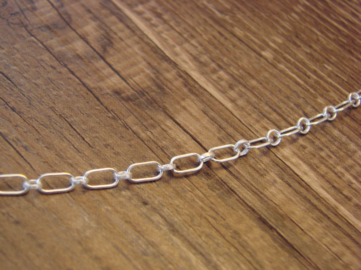 21" Native American Sterling Silver Star Chain Necklace by Lewis