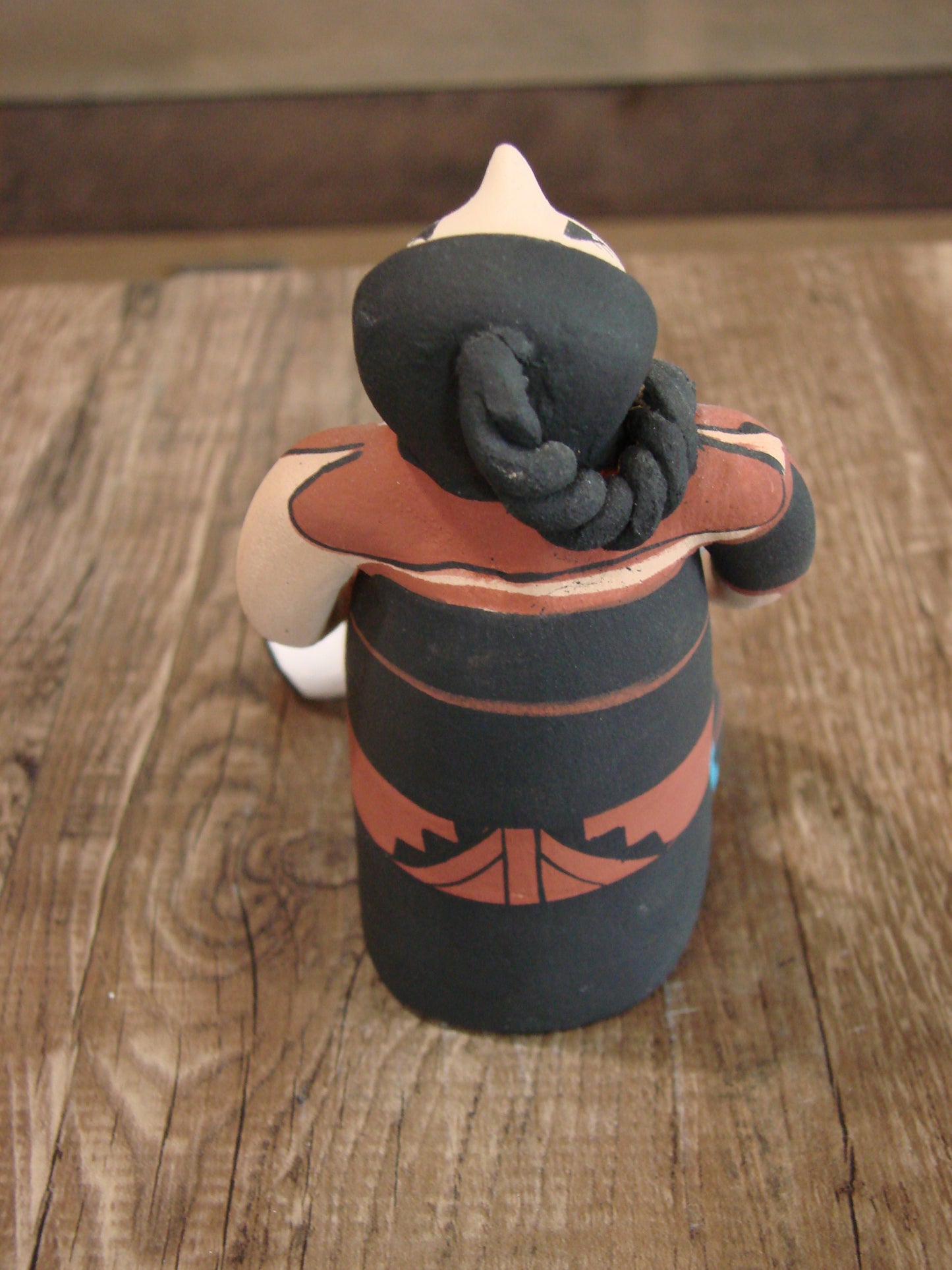 Native American Jemez Handmade Clay Storyteller by Lucero