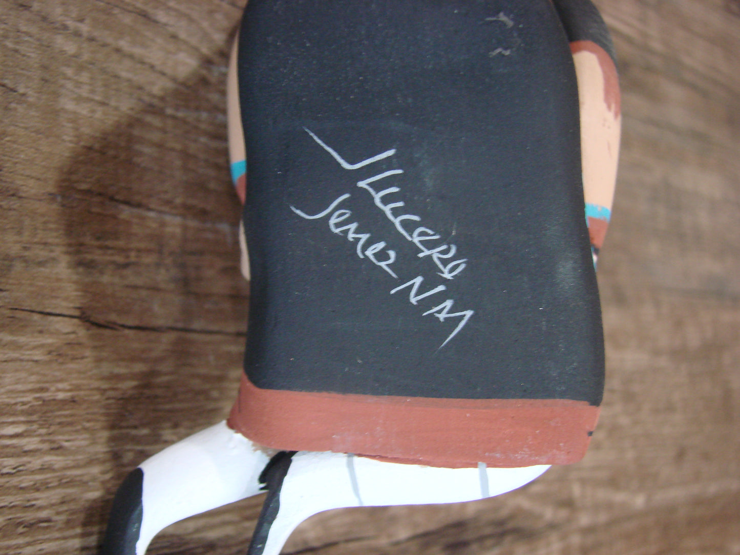 Native American Jemez Handmade Clay Storyteller by Lucero