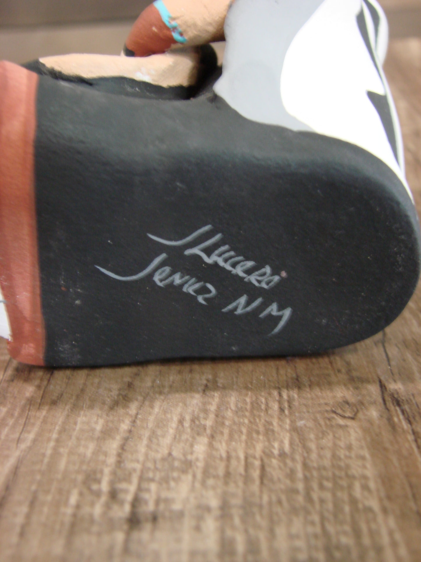 Native American Jemez Handmade Clay Storyteller by Lucero