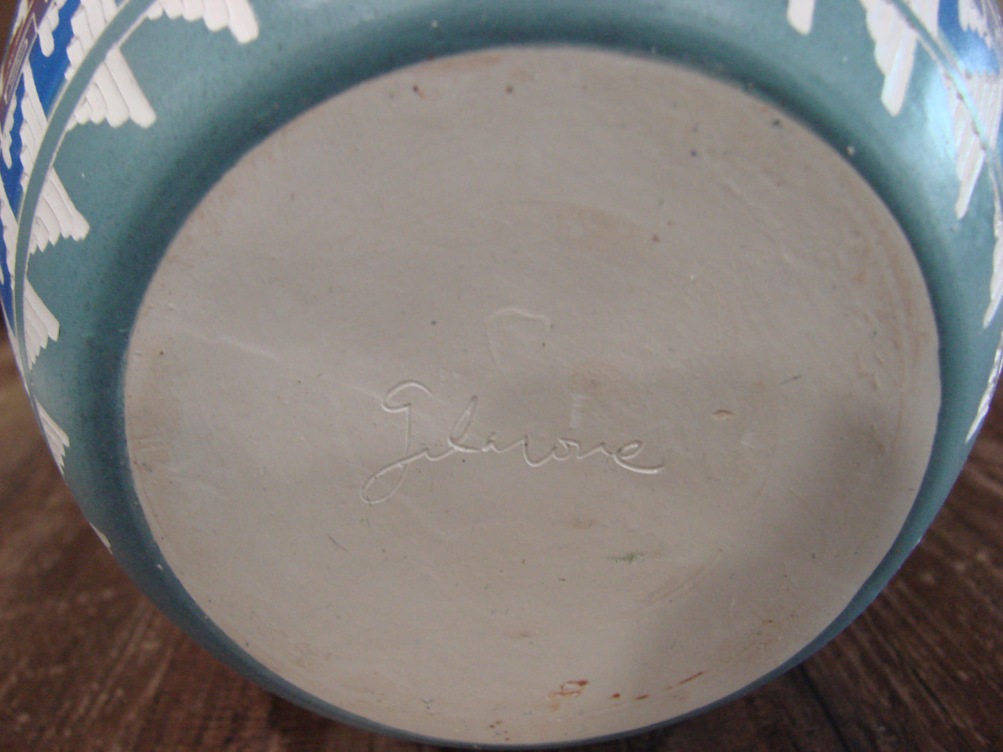 Native American Hand Etched & Hand Painted Pottery - Gilmore