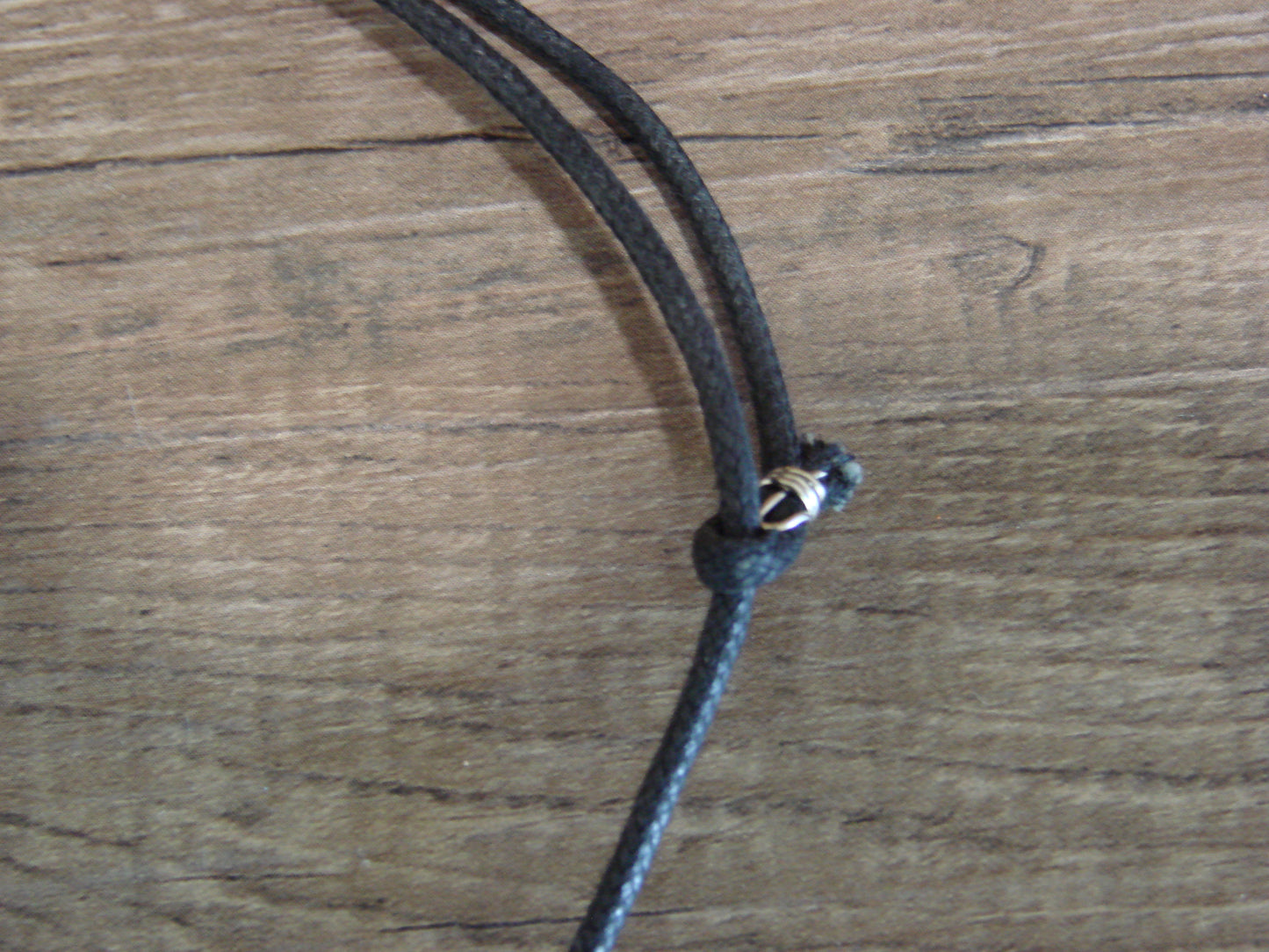 Hand Carved Picasso Marble Quail Fetish Necklace by Matt Mitchell