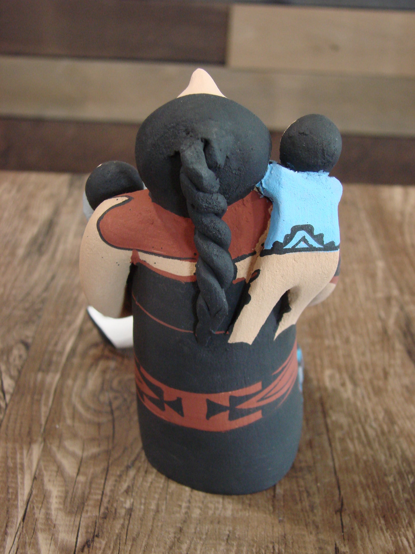 Native American Jemez Handmade Clay Storyteller by Lucero