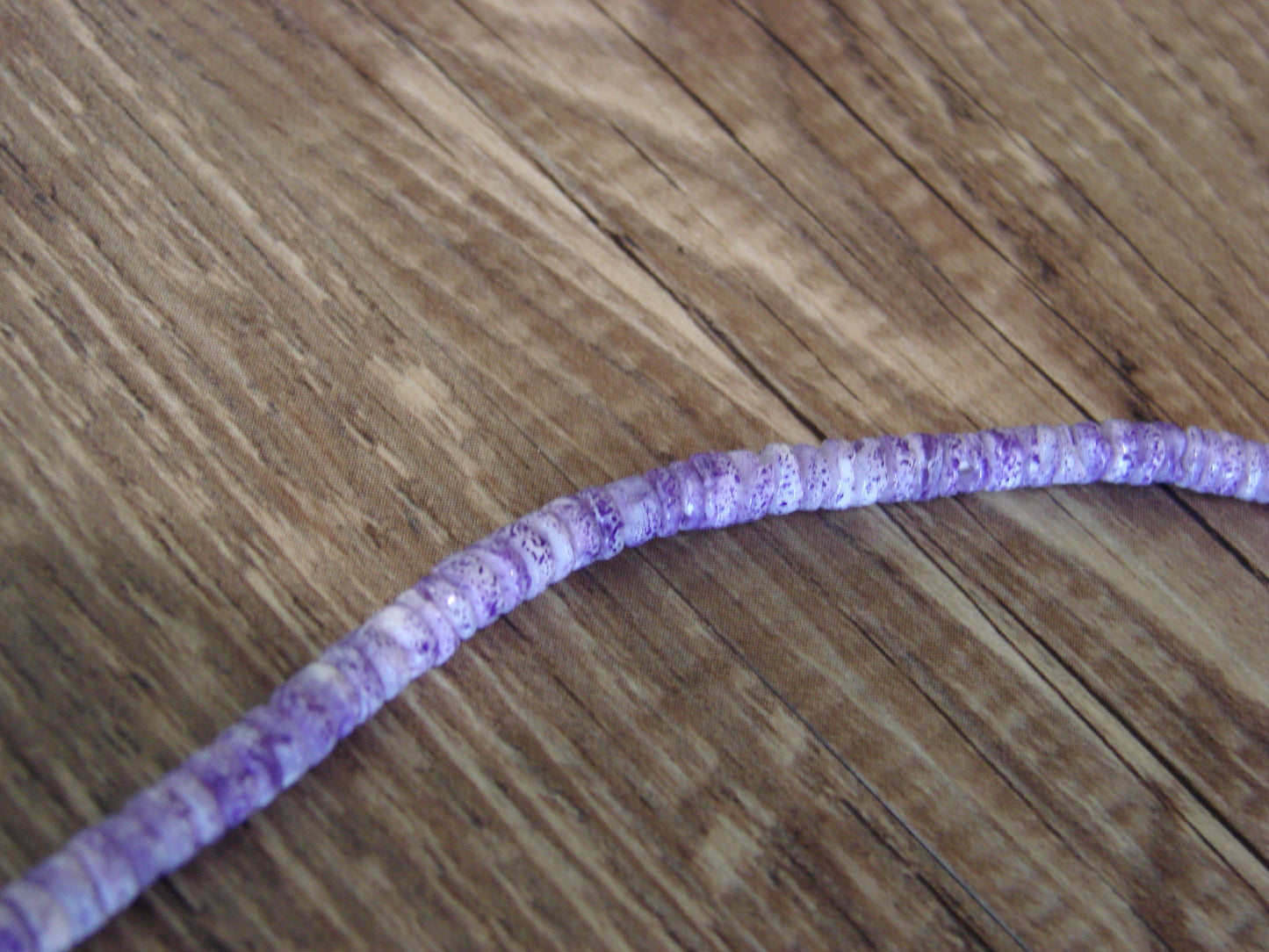 Hand Carved Bronze Purple Turquoise Aggregate Hummingbird Fetish Necklace - Mitchell