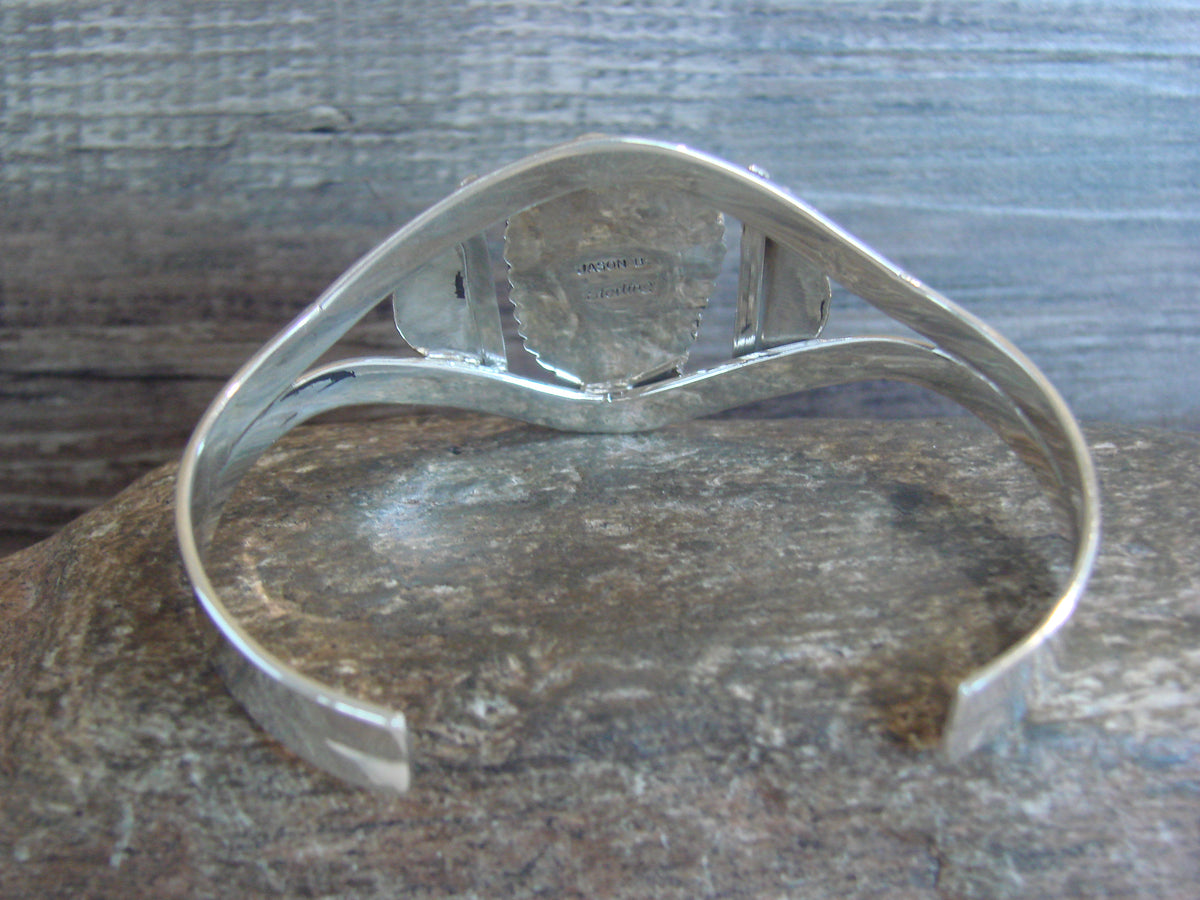 Native American Sterling Silver & Turquoise Bracelet by Bahe