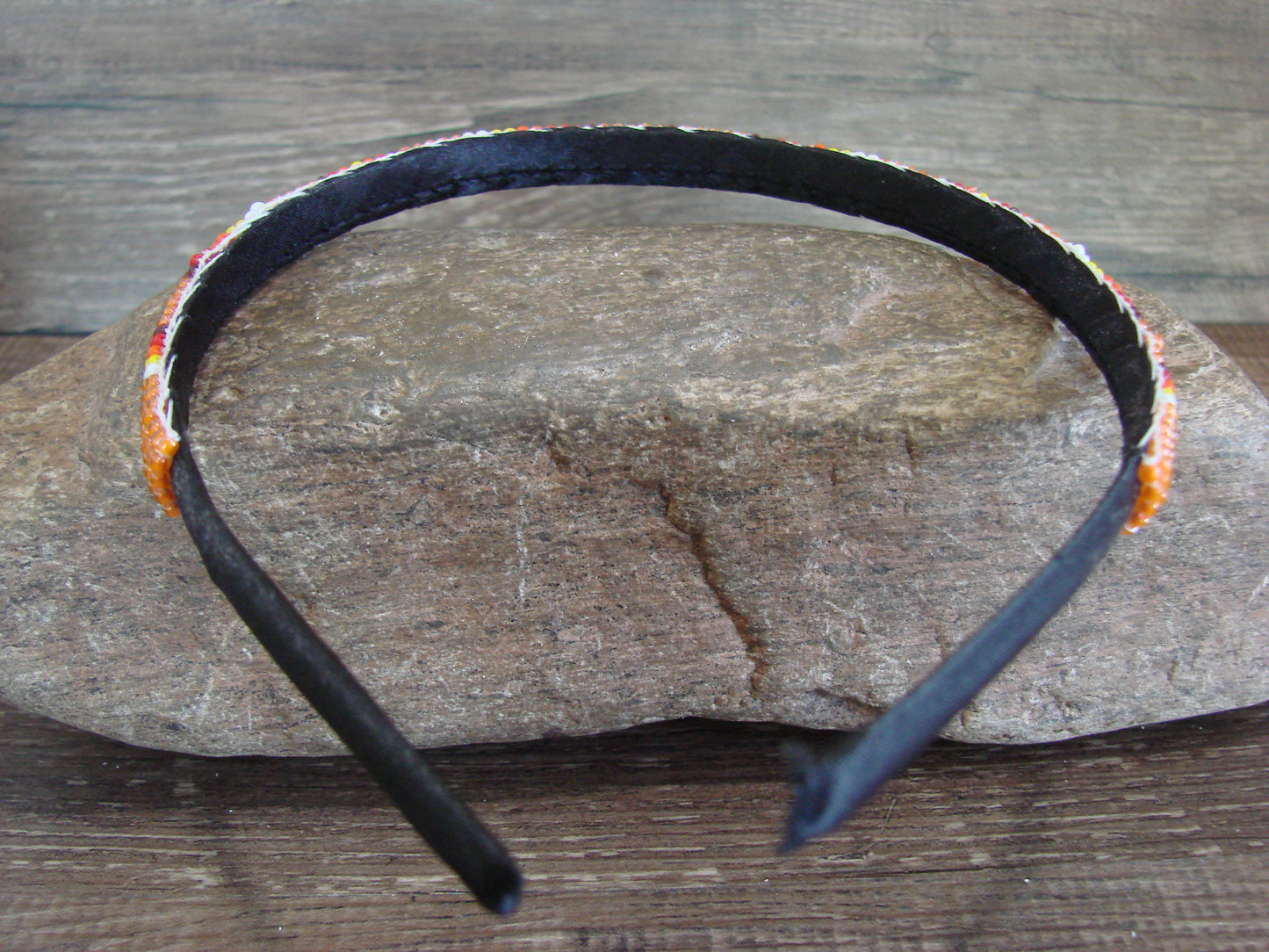 Navajo Indian Hand Beaded 3/8" Head Band by Cleveland