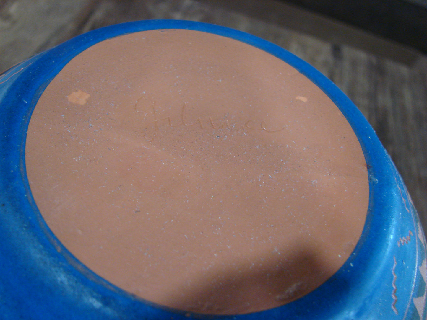Native American Hand Etched & Hand Painted Pottery - Gilmore