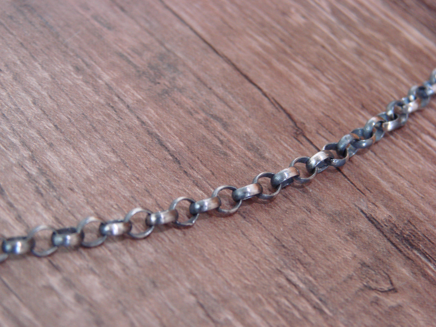 Native American Sterling Silver & Turquoise Long Horn Necklace Signed Sam