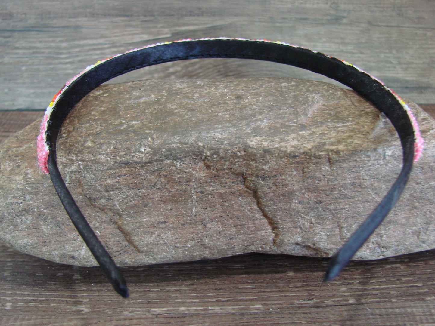 Navajo Indian Hand Beaded 3/8" Head Band by Cleveland