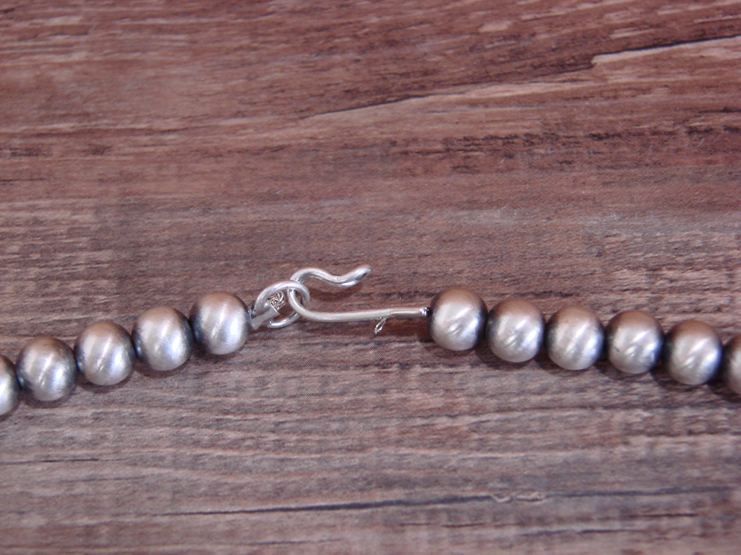 Native American Sterling Silver & White Buffalo Turquoise Squash Blossom Set by Francisco