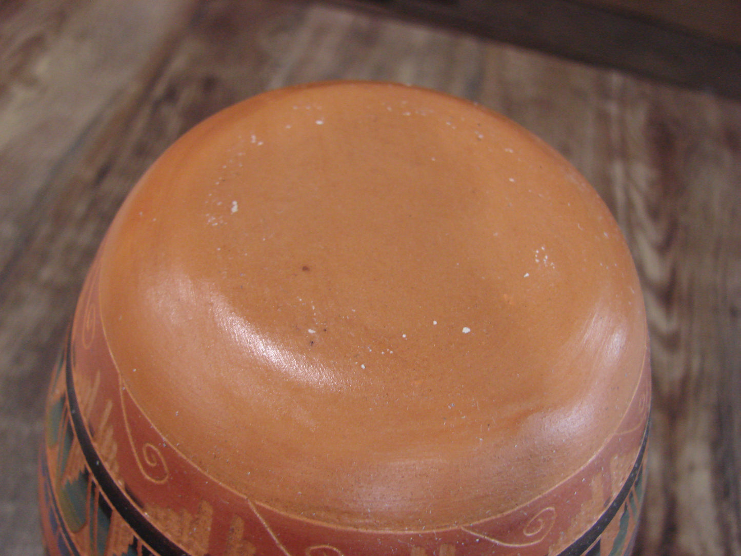 Native American Hand Etched & Hand Painted Pottery - Gilmore